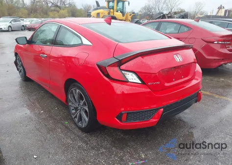 2019 Honda Civic Touring from USA, damaged, VIN 2HGFC3B99KH350936